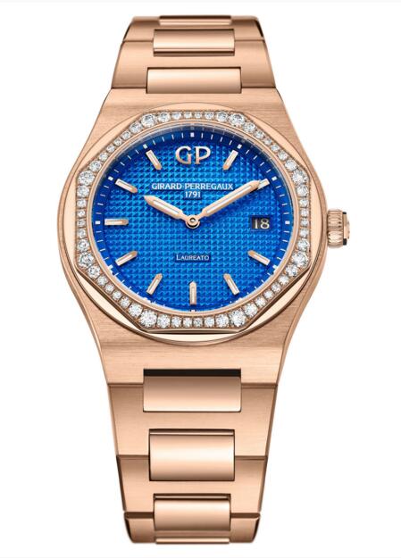 Buy Girard-Perregaux Replica Laureato 34 mm Royalty 80189D52A434-52A watch
